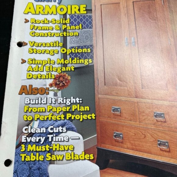Woodsmith Woodworking Magazine u Vol 33 Issue 198 Dec Jan 2012 Tips Techniques - Picture 2 of 8